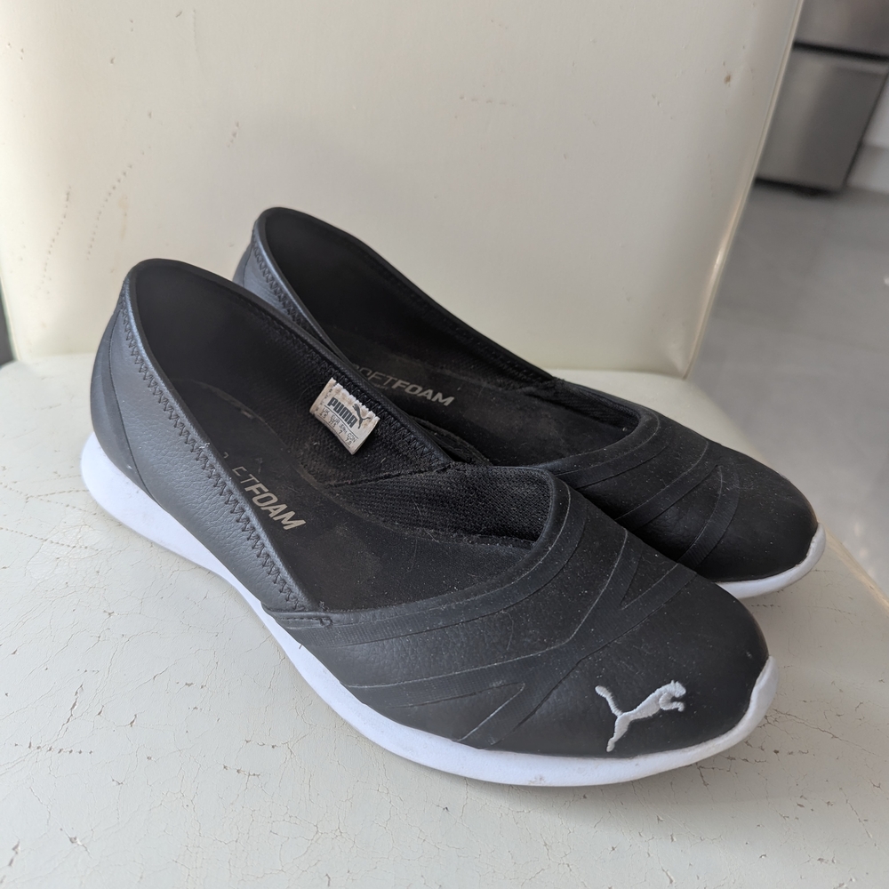 Puma Women's Black Ballet Flats